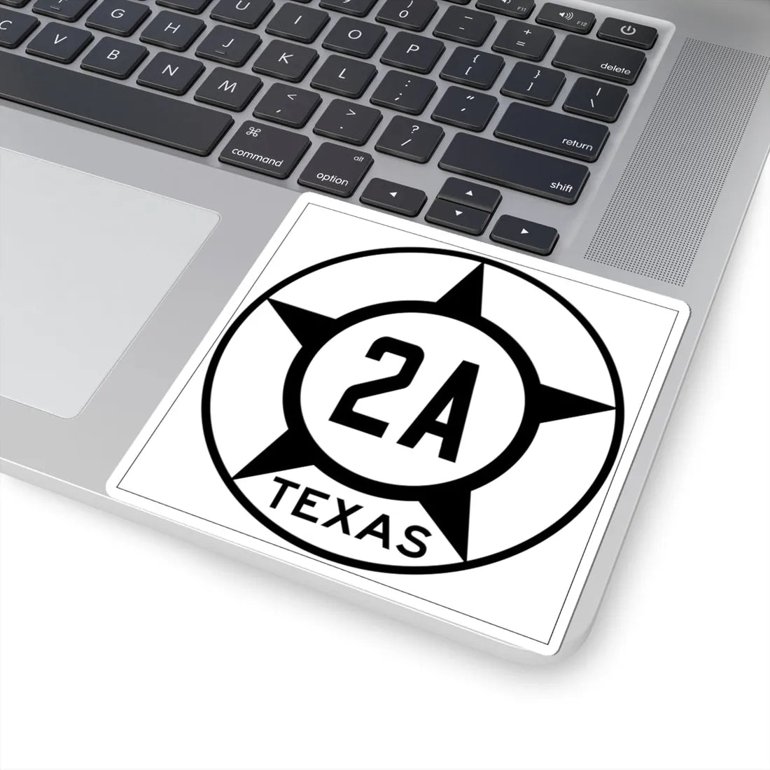 Old Texas 2A (Texas) (Road Sign) STICKER Vinyl Kiss-Cut Decal - The Sticker Space