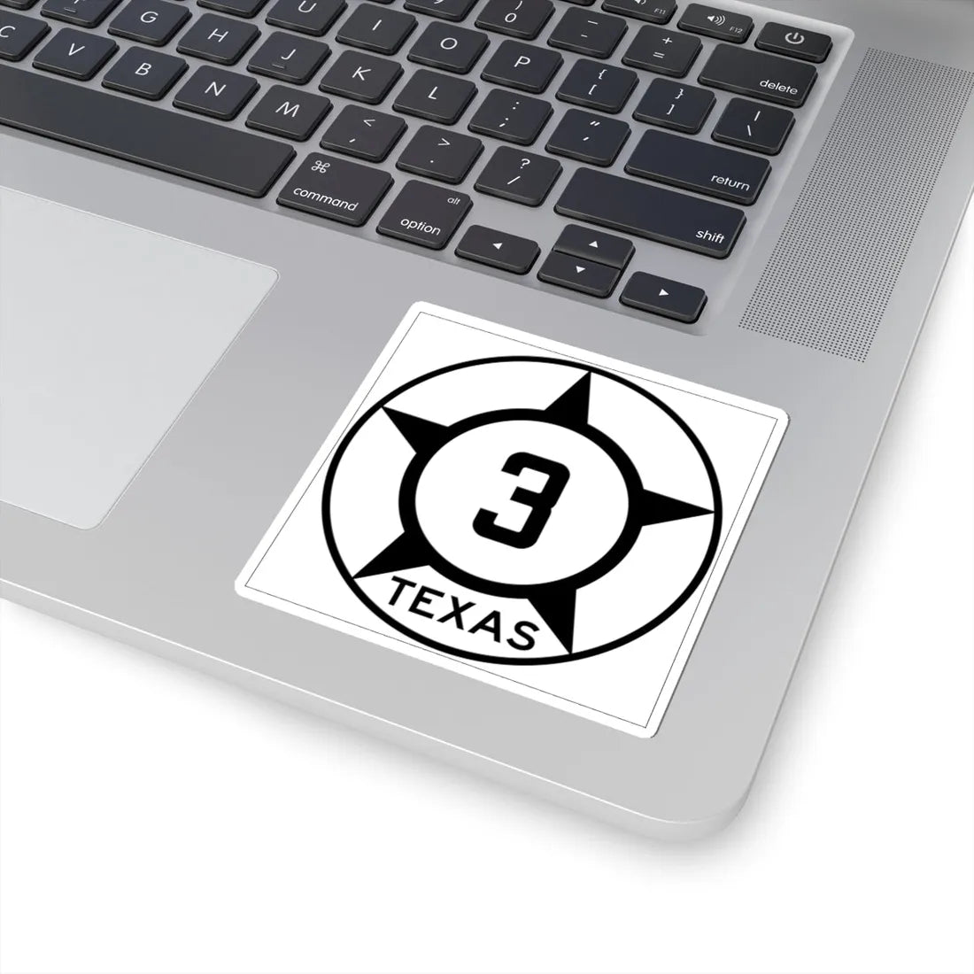 Old Texas 3 (Texas) (Road Sign) STICKER Vinyl Kiss-Cut Decal - The Sticker Space