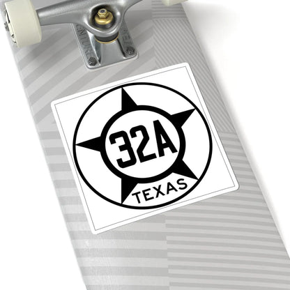 Old Texas 32A (Texas) (Road Sign) STICKER Vinyl Kiss-Cut Decal - The Sticker Space