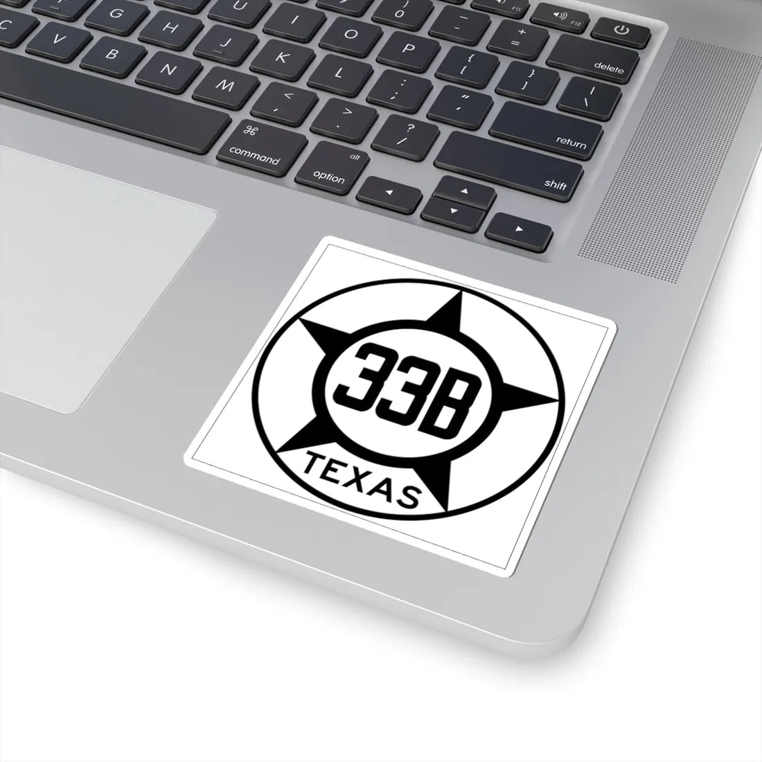 Old Texas 33B (Texas) (Road Sign) STICKER Vinyl Kiss-Cut Decal - The Sticker Space