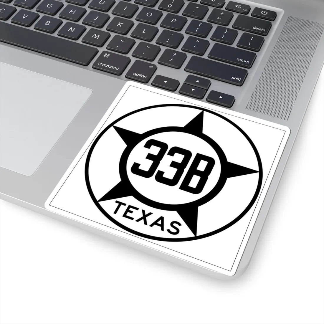 Old Texas 33B (Texas) (Road Sign) STICKER Vinyl Kiss-Cut Decal - The Sticker Space