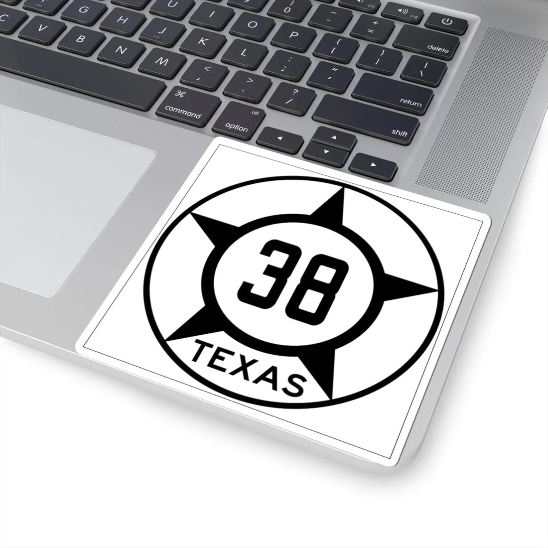 Old Texas 38 (Texas) (Road Sign) STICKER Vinyl Kiss-Cut Decal - The Sticker Space