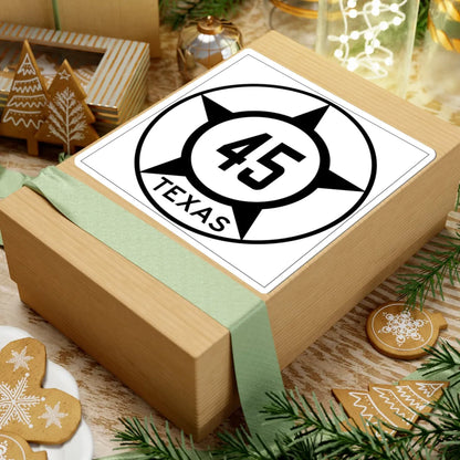 Old Texas 45 (Texas) (Road Sign) STICKER Vinyl Kiss-Cut Decal - The Sticker Space