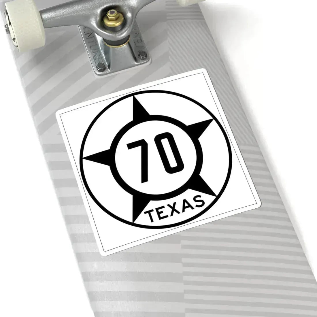 Old Texas 70 (Texas) (Road Sign) STICKER Vinyl Kiss-Cut Decal - The Sticker Space