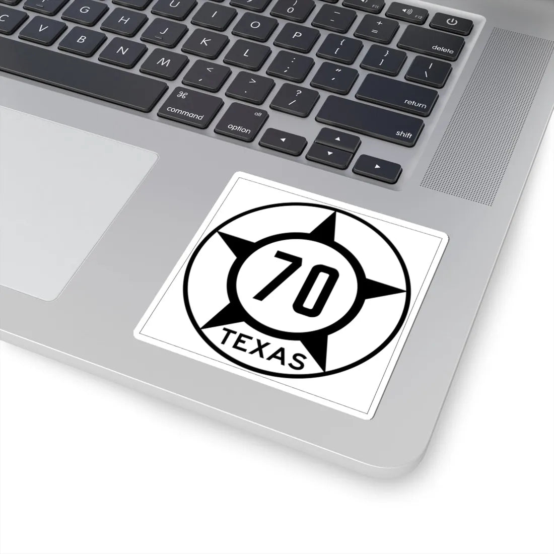 Old Texas 70 (Texas) (Road Sign) STICKER Vinyl Kiss-Cut Decal - The Sticker Space