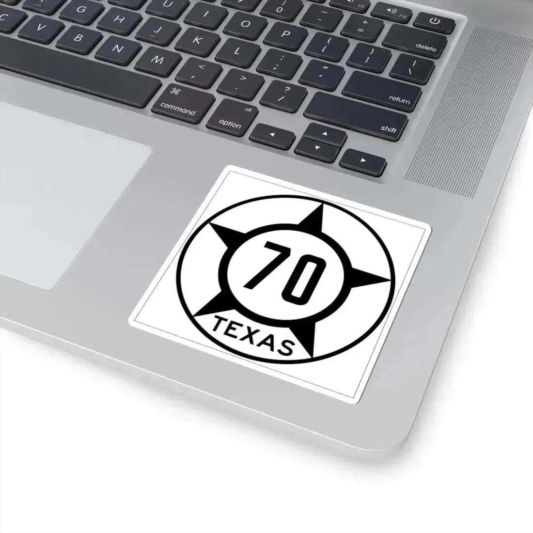 Old Texas 70 (Texas) (Road Sign) STICKER Vinyl Kiss-Cut Decal - The Sticker Space