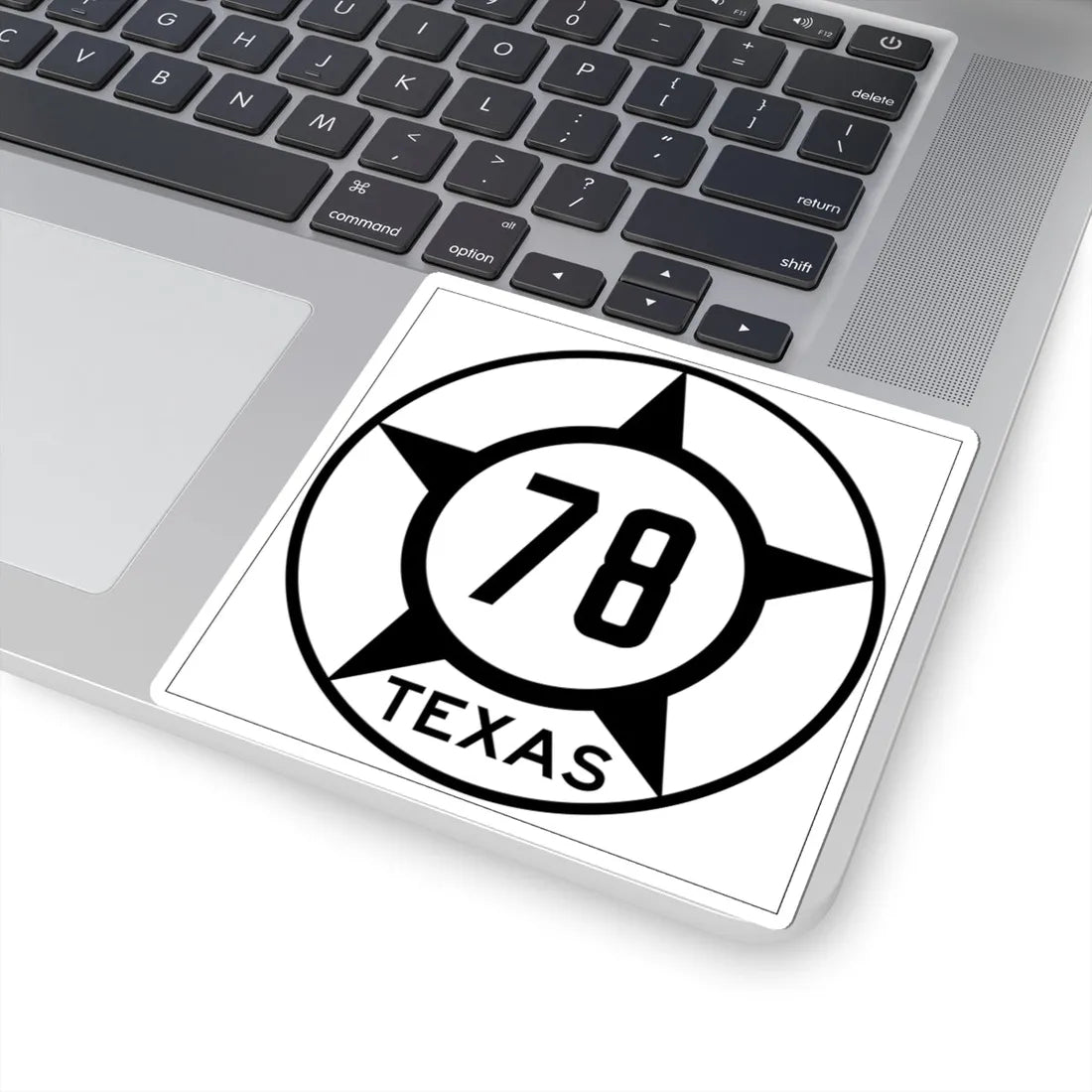 Old Texas 78 (Texas) (Road Sign) STICKER Vinyl Kiss-Cut Decal - The Sticker Space