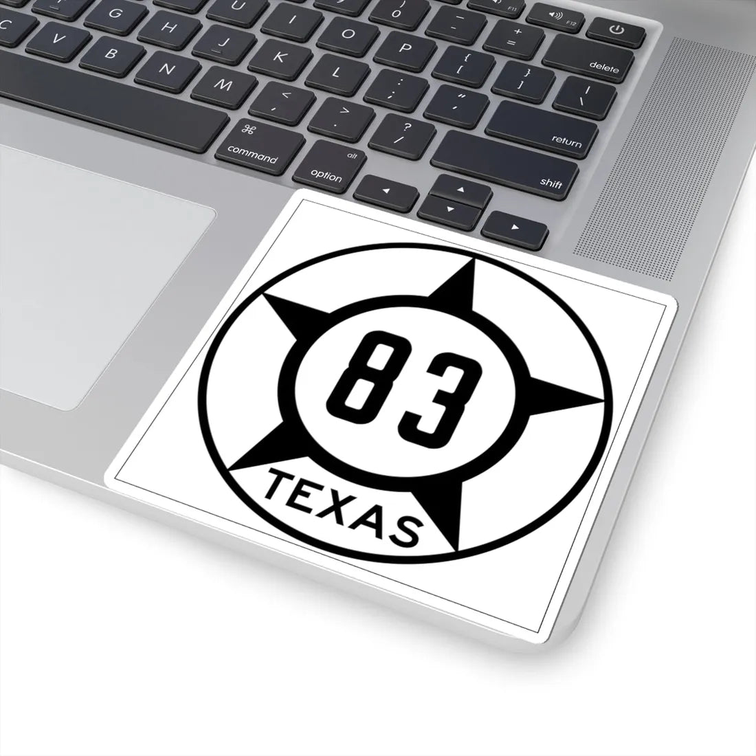 Old Texas 83 (Texas) (Road Sign) STICKER Vinyl Kiss-Cut Decal - The Sticker Space