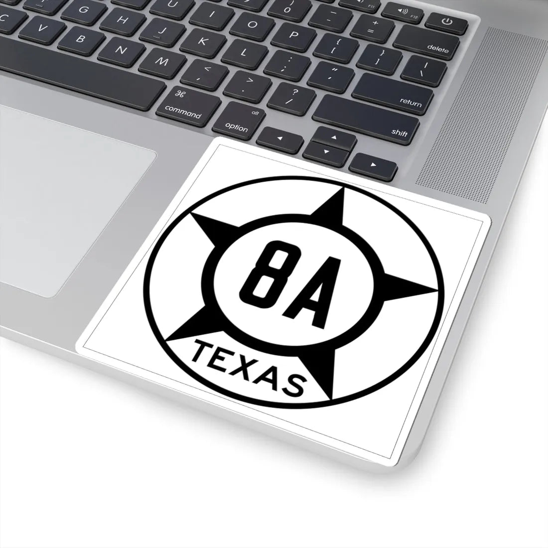Old Texas 8A (Texas) (Road Sign) STICKER Vinyl Kiss-Cut Decal - The Sticker Space