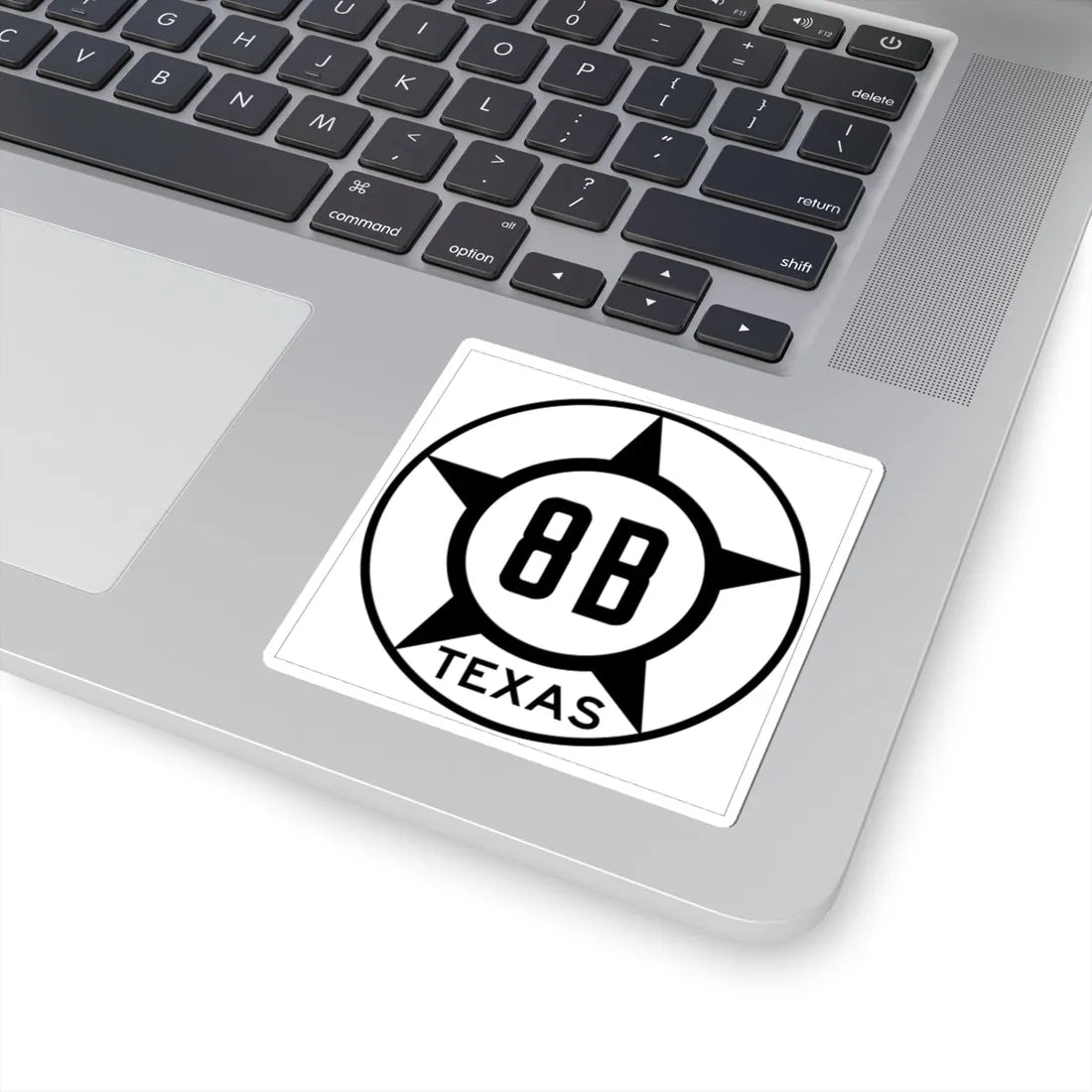Old Texas 8B (Texas) (Road Sign) STICKER Vinyl Kiss-Cut Decal - The Sticker Space