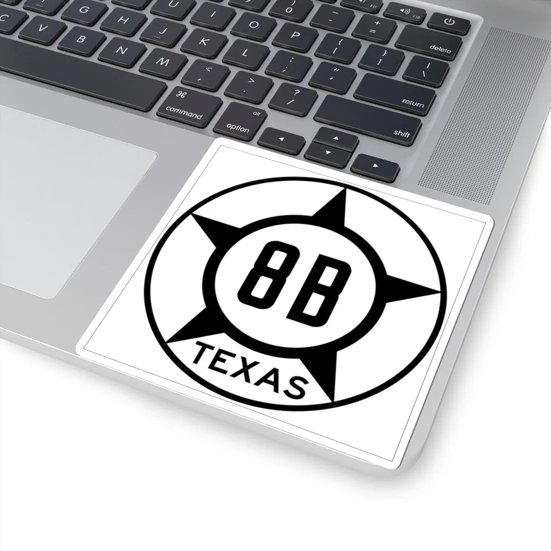 Old Texas 8B (Texas) (Road Sign) STICKER Vinyl Kiss-Cut Decal - The Sticker Space