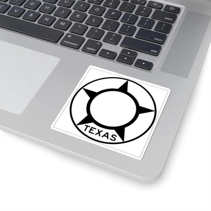 Old Texas blank (Texas) (Road Sign) STICKER Vinyl Kiss-Cut Decal - The Sticker Space