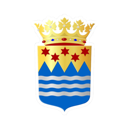 Oldambt wapen (Netherlands) (Coat of Arms) STICKER Vinyl Kiss-Cut Decal 2 Inch White - The Sticker Space