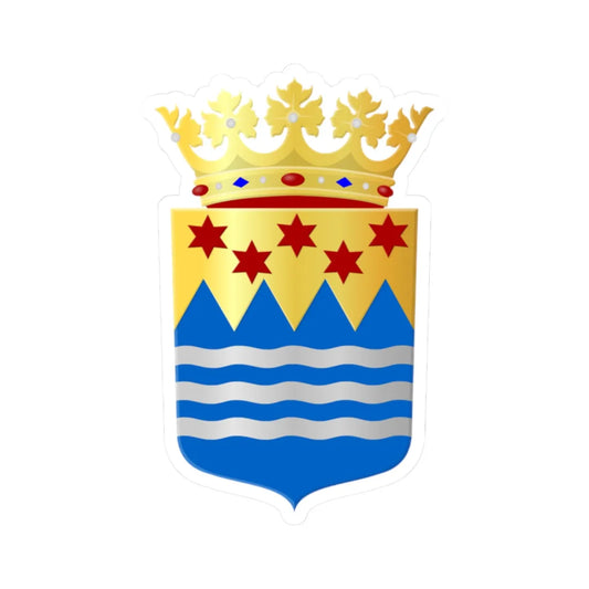 Oldambt wapen (Netherlands) (Coat of Arms) STICKER Vinyl Kiss-Cut Decal 2 Inch White - The Sticker Space