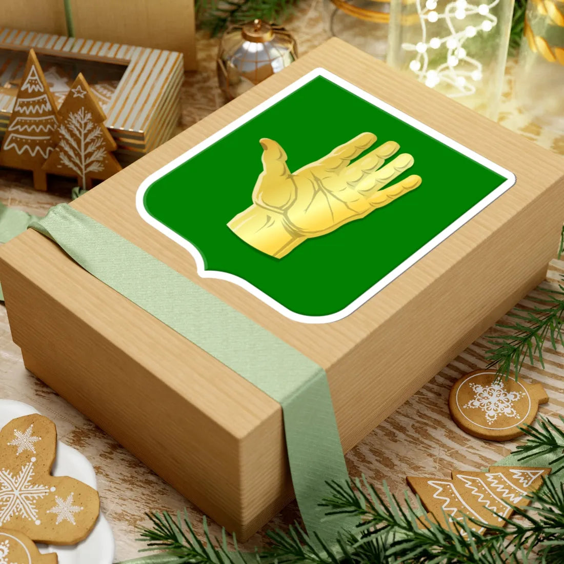 Oldemarkt wapen (Netherlands) (Coat of Arms) STICKER Vinyl Kiss-Cut Decal - The Sticker Space