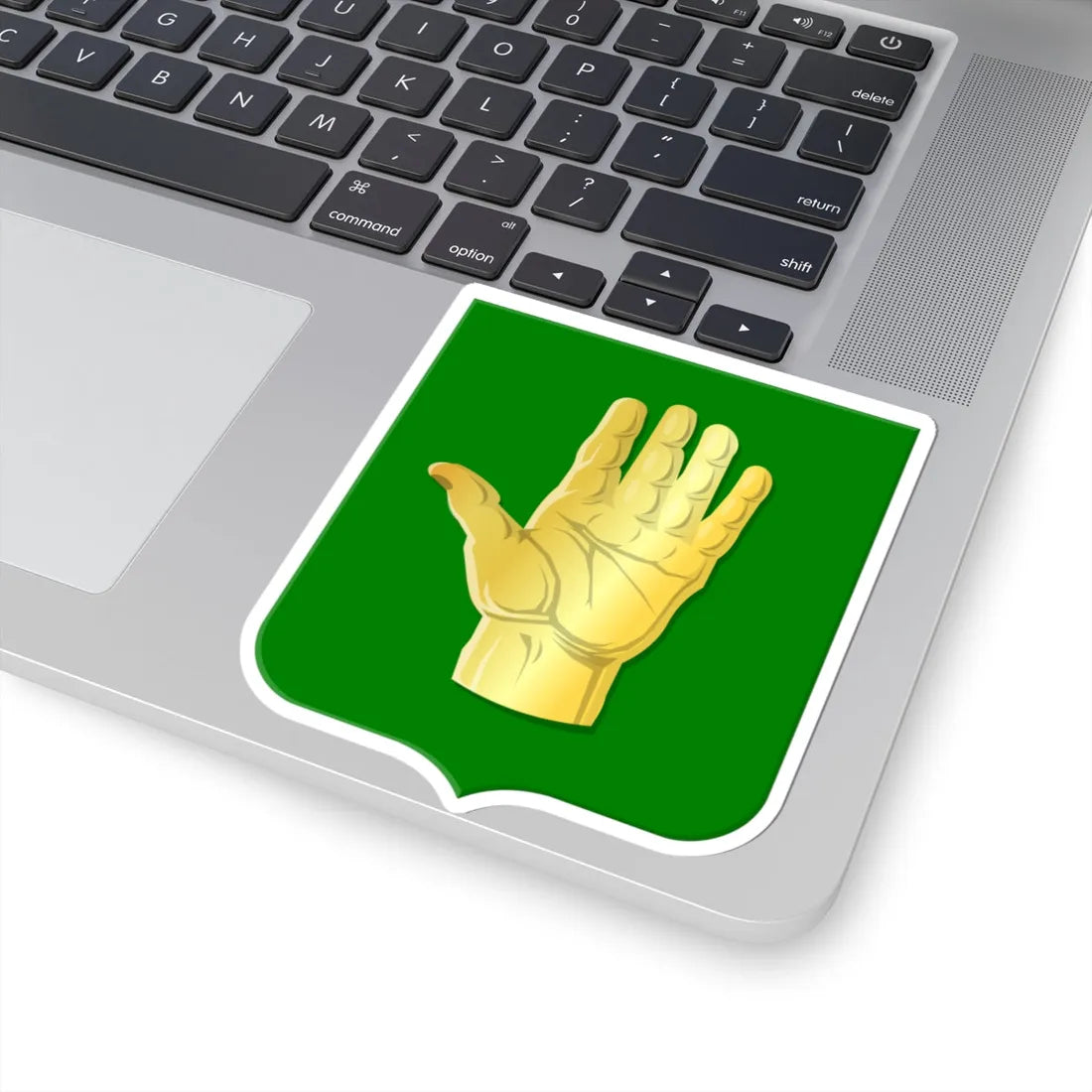 Oldemarkt wapen (Netherlands) (Coat of Arms) STICKER Vinyl Kiss-Cut Decal - The Sticker Space