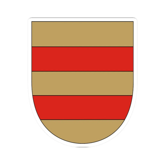 Oldenborgs våben (Denmark) (Coat of Arms) STICKER Vinyl Kiss-Cut Decal 2 Inch White - The Sticker Space