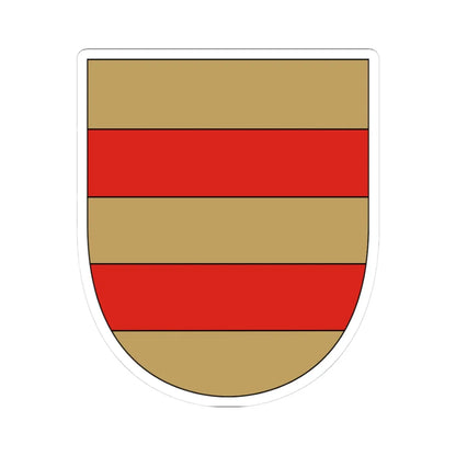 Oldenborgs våben (Denmark) (Coat of Arms) STICKER Vinyl Kiss-Cut Decal 3 Inch White - The Sticker Space