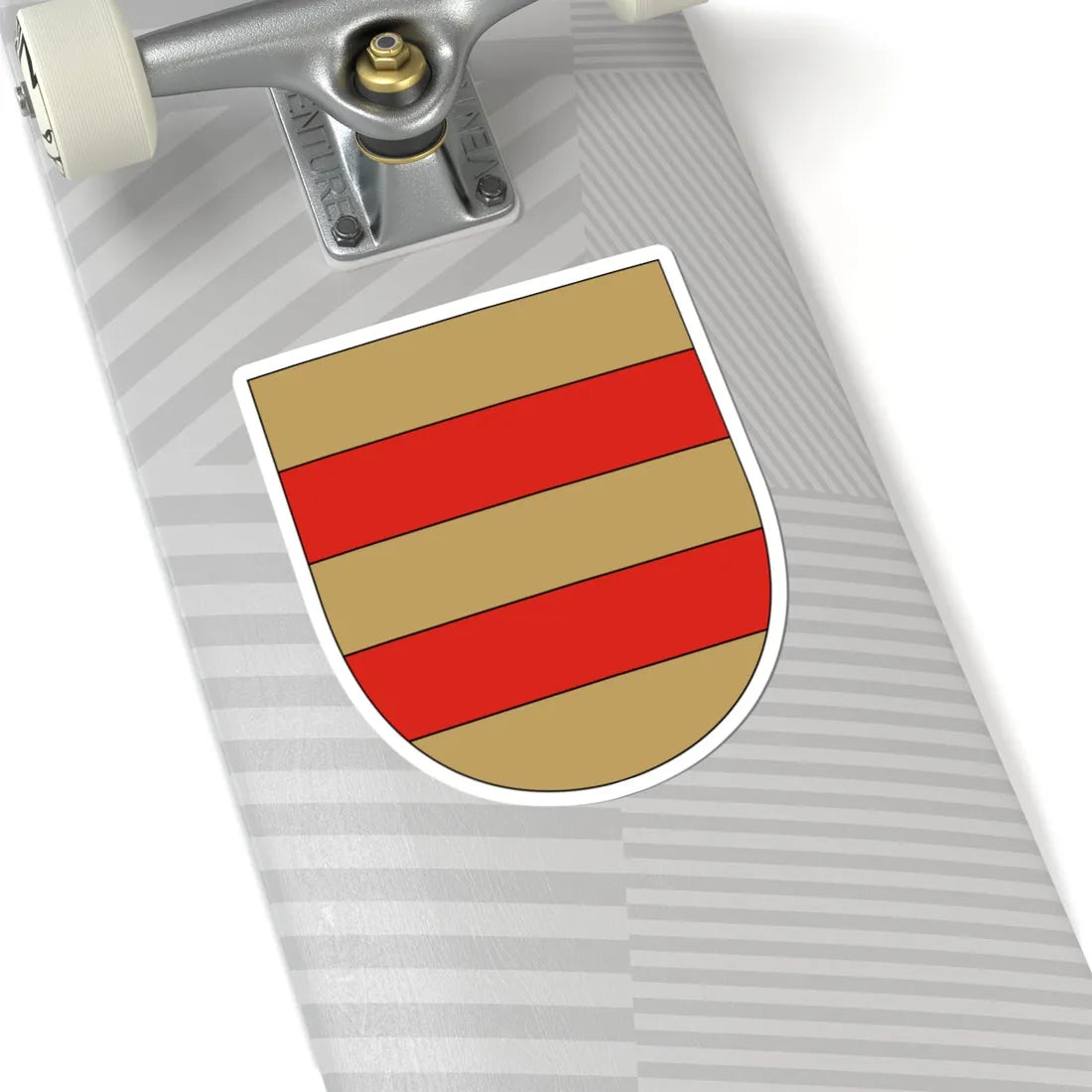 Oldenborgs våben (Denmark) (Coat of Arms) STICKER Vinyl Kiss-Cut Decal - The Sticker Space