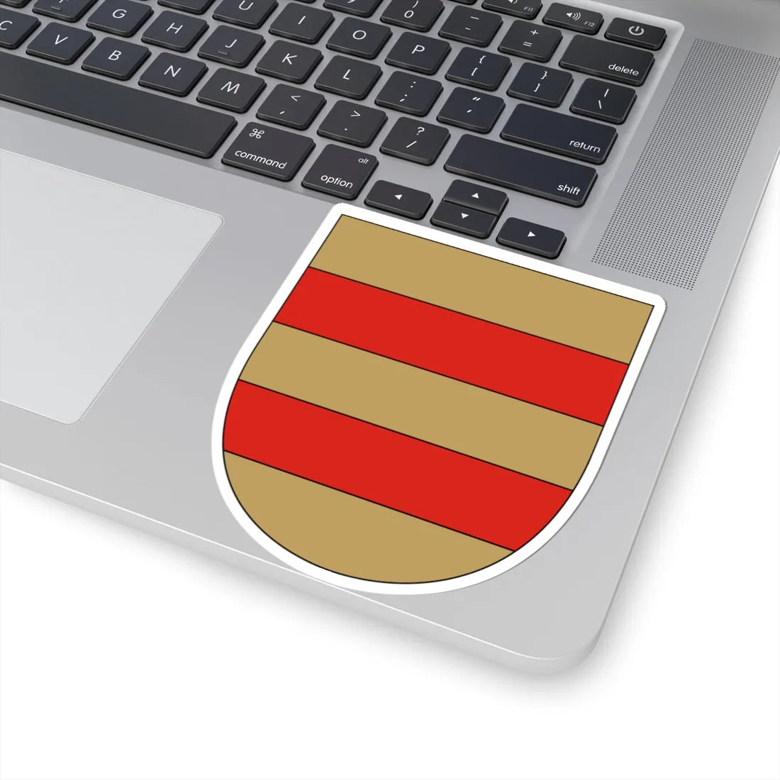 Oldenborgs våben (Denmark) (Coat of Arms) STICKER Vinyl Kiss-Cut Decal - The Sticker Space