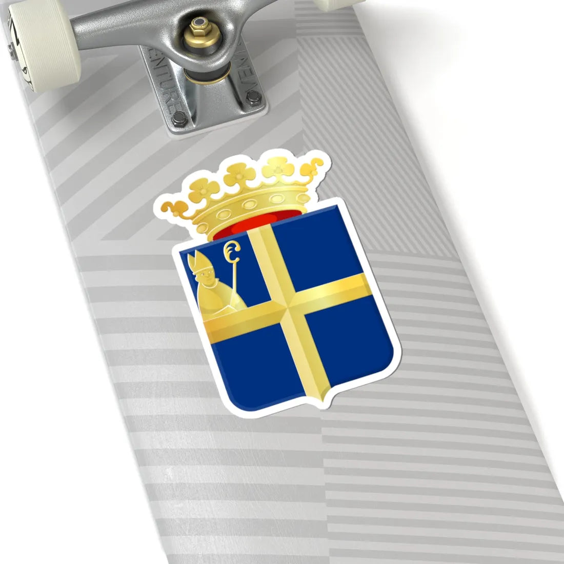 Oldenzaal wapen (Netherlands) (Coat of Arms) STICKER Vinyl Kiss-Cut Decal - The Sticker Space