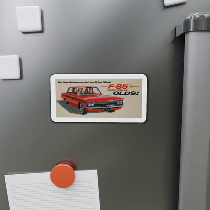 Oldsmobile F-85 advertisement (Magazine Illustration) Refrigerator Magnet-The Sticker Space