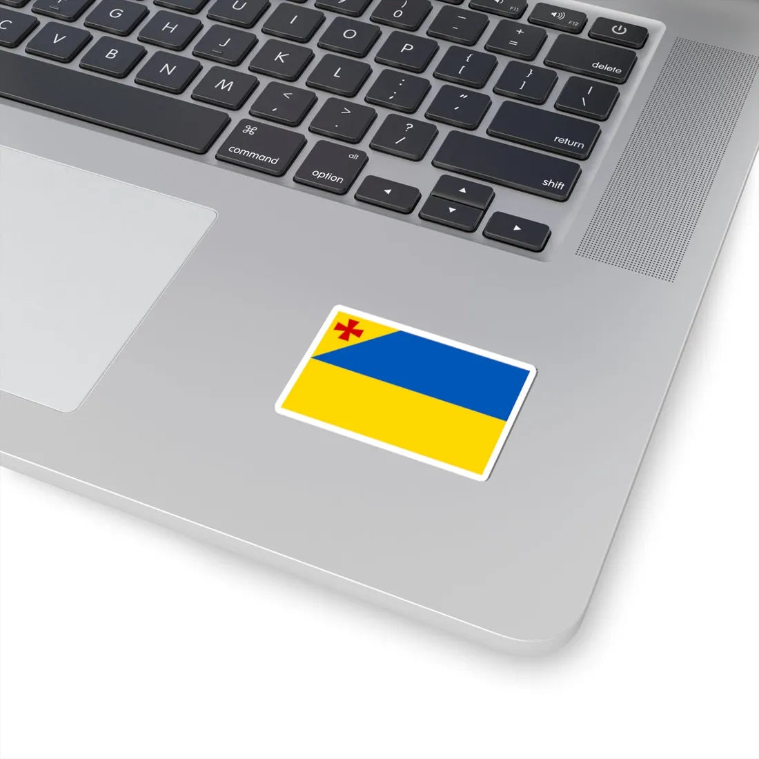 Oleksandriia Raion flag (Ukraine) STICKER Vinyl Kiss-Cut Decal - The Sticker Space