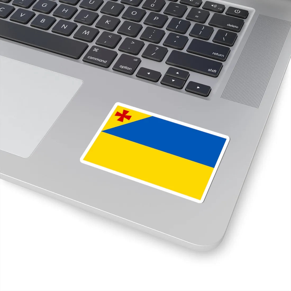 Oleksandriia Raion flag (Ukraine) STICKER Vinyl Kiss-Cut Decal - The Sticker Space