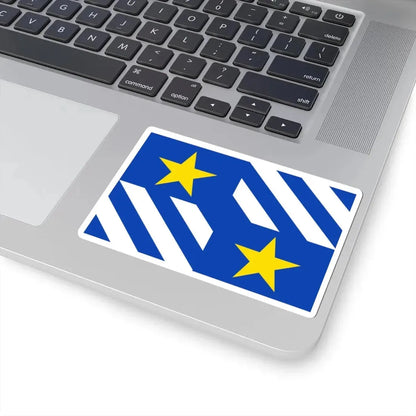 Olen vlag (Belgium) STICKER Vinyl Kiss-Cut Decal - The Sticker Space