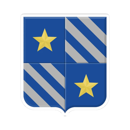 Olen wapen1 (Belgium) (Coat of Arms) STICKER Vinyl Kiss-Cut Decal 3 Inch White - The Sticker Space