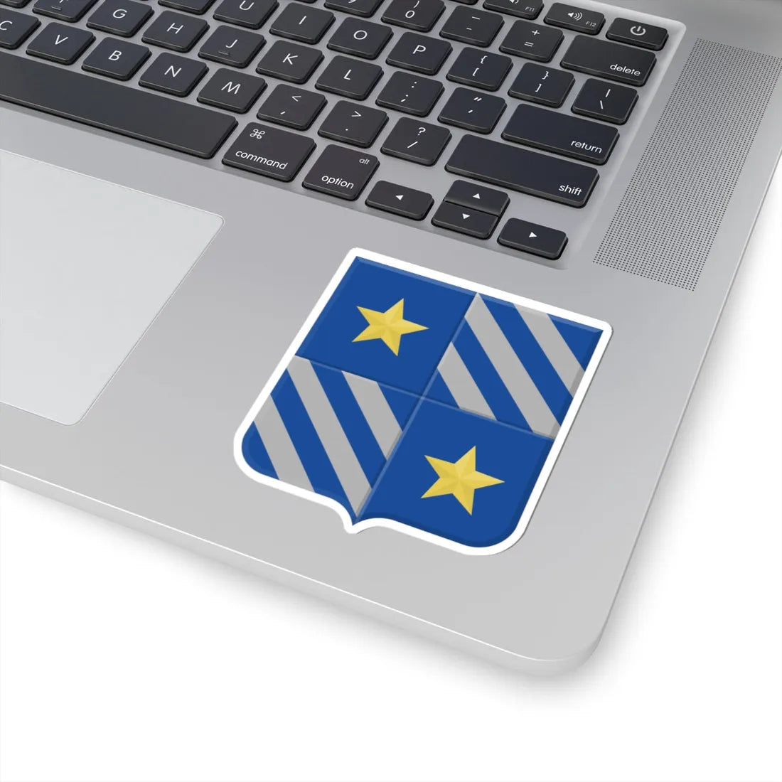 Olen wapen1 (Belgium) (Coat of Arms) STICKER Vinyl Kiss-Cut Decal - The Sticker Space