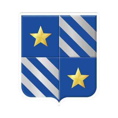 Olen wapen2 (Belgium) (Coat of Arms) STICKER Vinyl Kiss-Cut Decal 2 Inch White - The Sticker Space