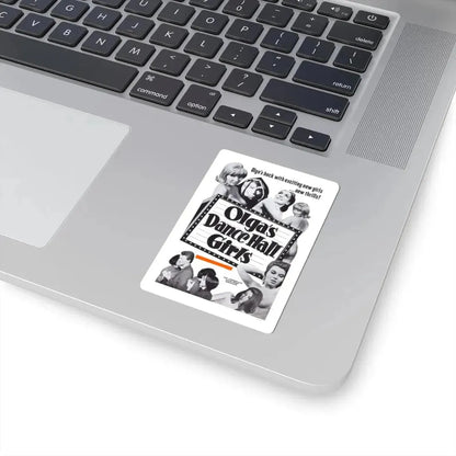 OLGA'S DANCE HALL GIRLS 1969 Movie Poster - STICKER Vinyl Kiss-Cut Decal - The Sticker Space