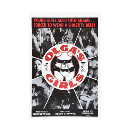 OLGA'S GIRLS 1964 - Paper Movie Poster-The Sticker Space