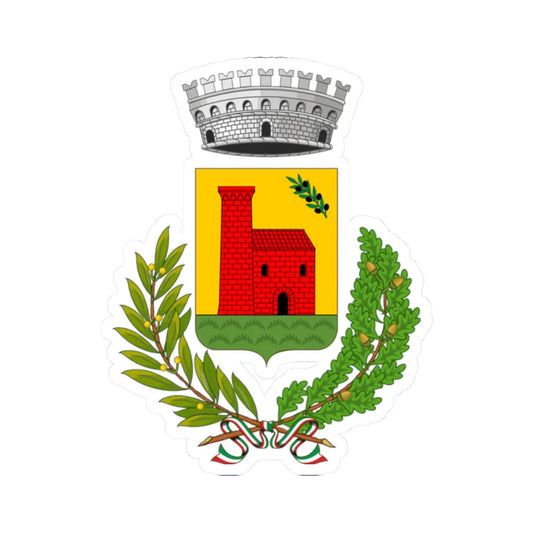 Olivadi-Stemma (Italy) (Coat of Arms) STICKER Vinyl Kiss-Cut Decal 2 Inch White - The Sticker Space