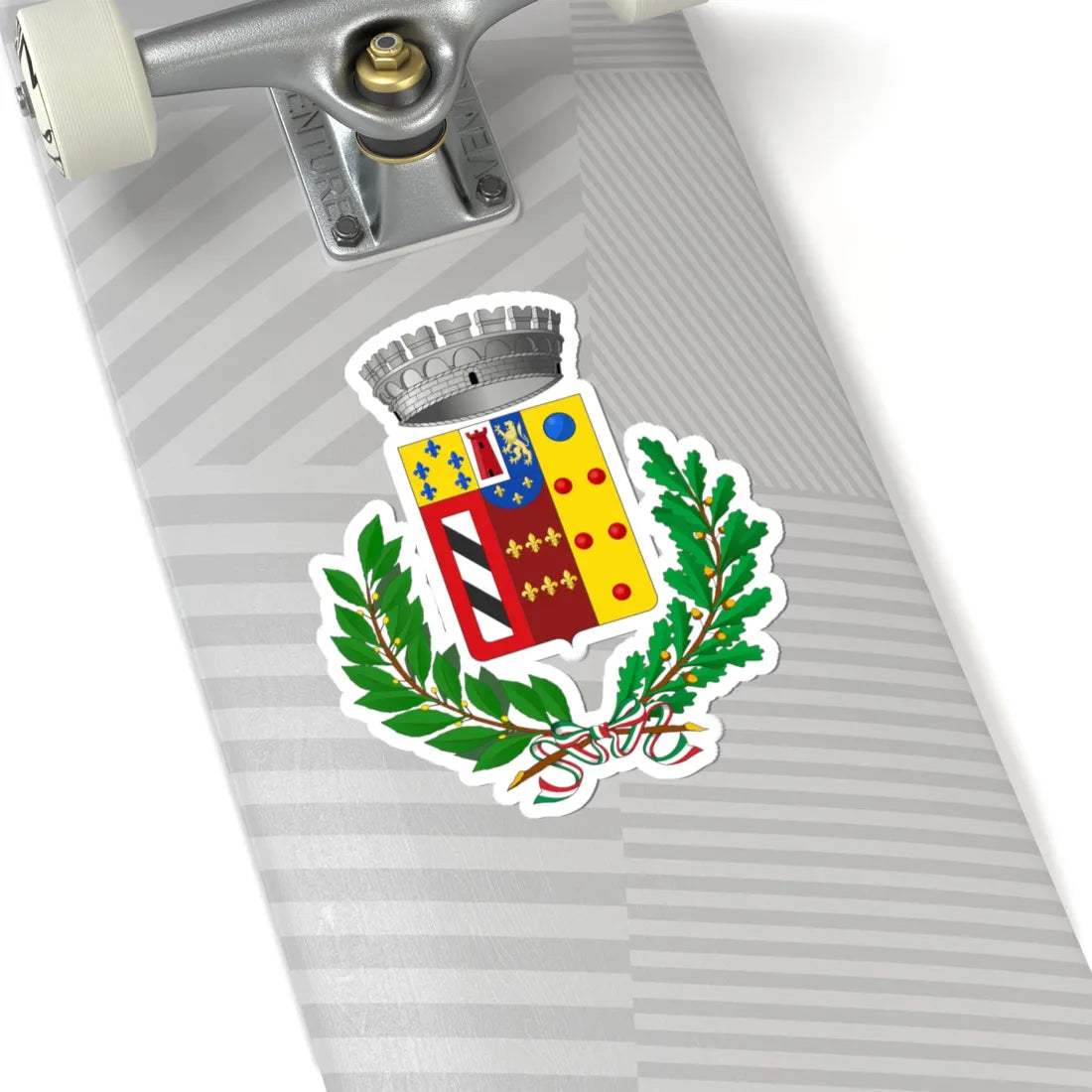 Oliveri-Stemma (Italy) (Coat of Arms) STICKER Vinyl Kiss-Cut Decal - The Sticker Space