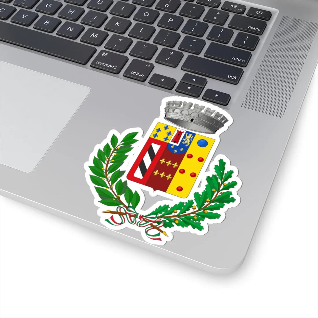 Oliveri-Stemma (Italy) (Coat of Arms) STICKER Vinyl Kiss-Cut Decal - The Sticker Space
