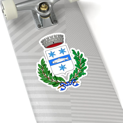 Olivetta San Michele-Stemma (Italy) (Coat of Arms) STICKER Vinyl Kiss-Cut Decal - The Sticker Space