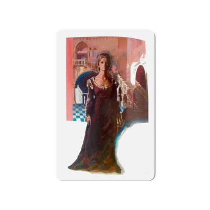 Olivia. William Shakespeare - Twelfth Night (Pan Books, 1972) (Magazine Illustration) Refrigerator Magnet-4" x 4"-The Sticker Space