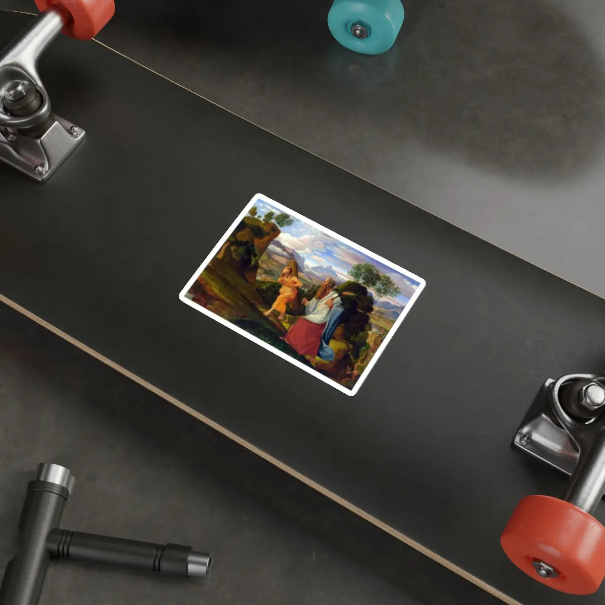 SKU:15751924331713273898 Sticker types:White Shape:Die-Cut Sizes:5" × 5"