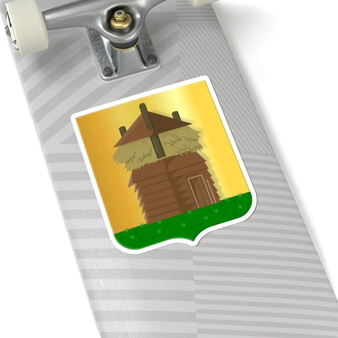 Olst wapen (Netherlands) (Coat of Arms) STICKER Vinyl Kiss-Cut Decal - The Sticker Space