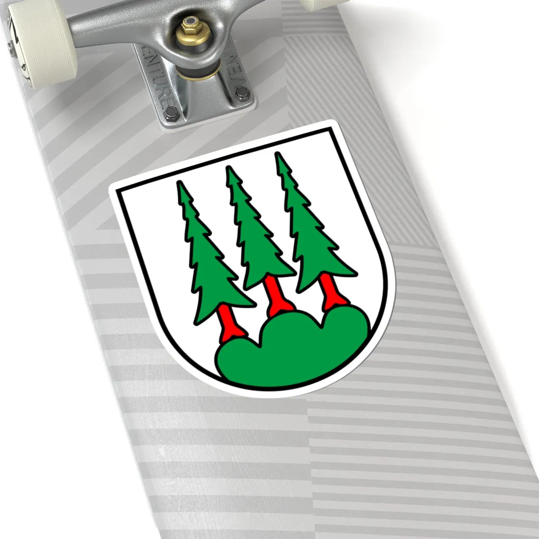 Olten-blason (Switzerland) (Coat of Arms) STICKER Vinyl Kiss-Cut Decal - The Sticker Space