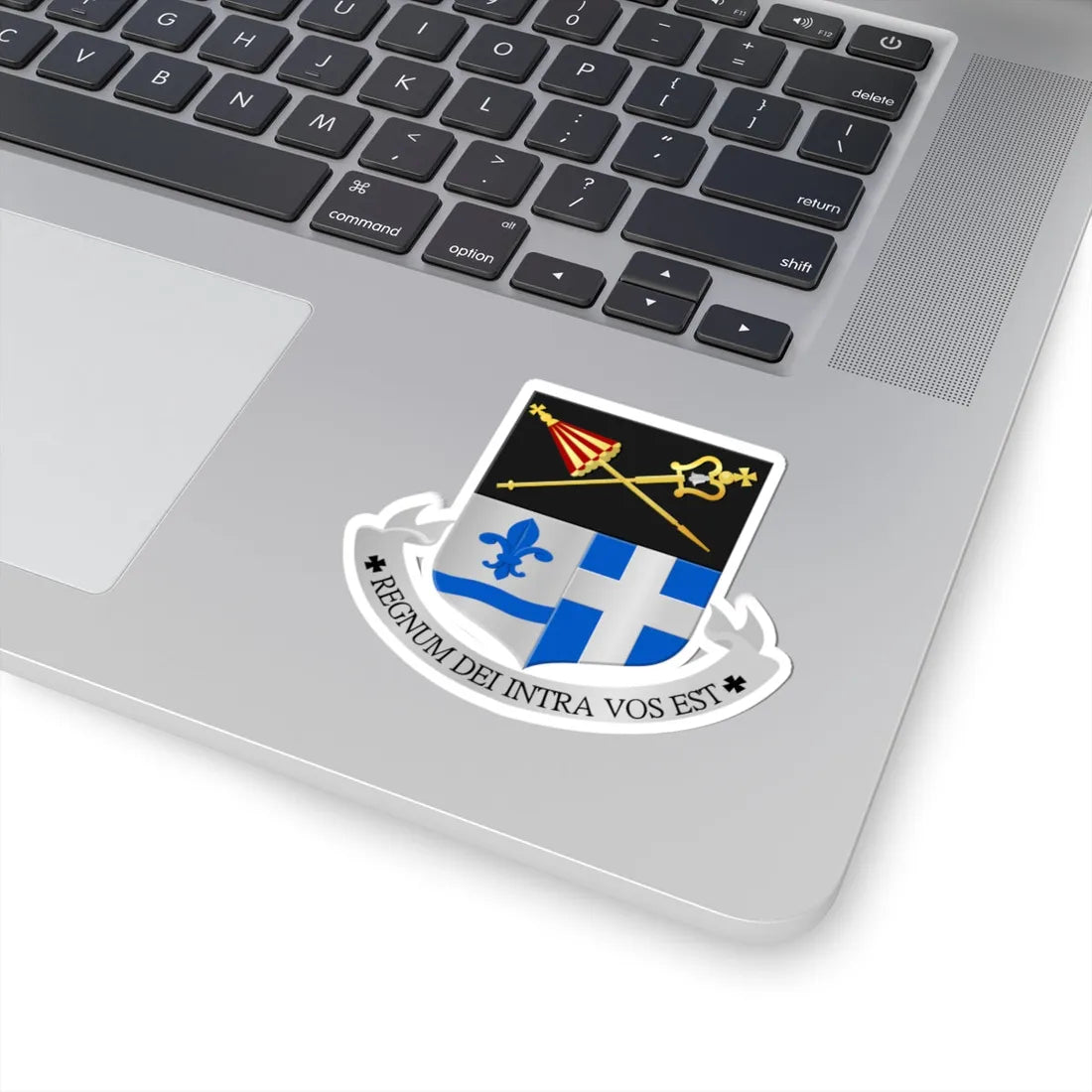 O.L.V. ten hemelopneming Zwolle wapen (Netherlands) (Coat of Arms) STICKER Vinyl Kiss-Cut Decal - The Sticker Space