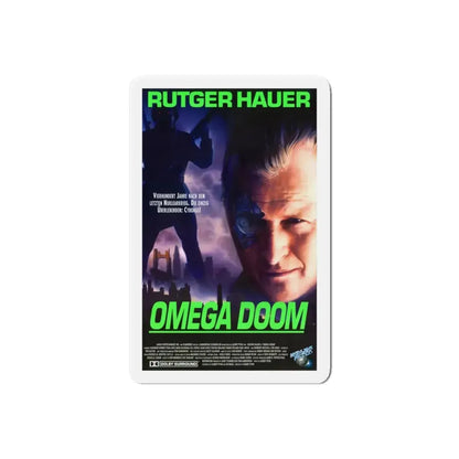 OMEGA DOOM (GERMAN) 1996 Movie Poster - Refrigerator Magnet - The Sticker Space