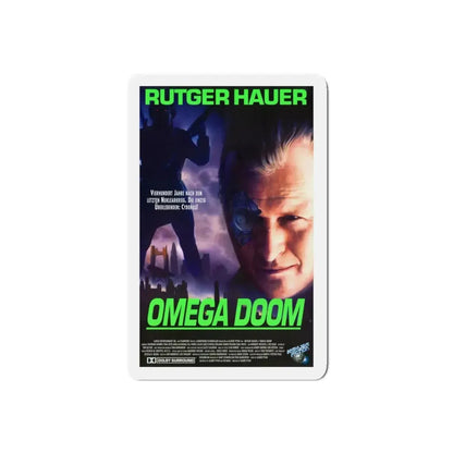 OMEGA DOOM (GERMAN) 1996 Movie Poster - Refrigerator Magnet - The Sticker Space
