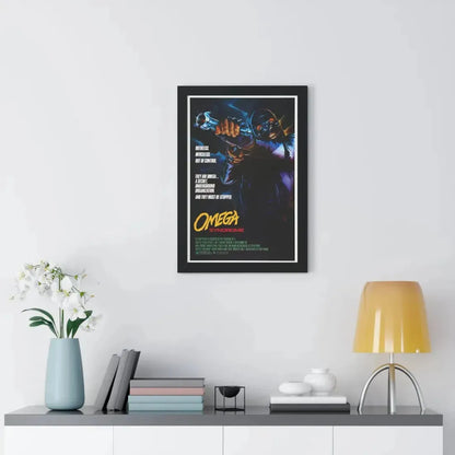 OMEGA SYNDROME 1986 - Framed Movie Poster - The Sticker Space