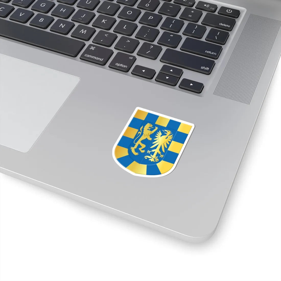 Ommen ambt wapen (Netherlands) (Coat of Arms) STICKER Vinyl Kiss-Cut Decal - The Sticker Space
