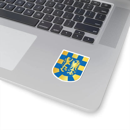 Ommen ambt wapen (Netherlands) (Coat of Arms) STICKER Vinyl Kiss-Cut Decal - The Sticker Space