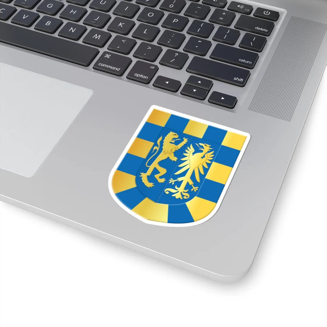 Ommen ambt wapen (Netherlands) (Coat of Arms) STICKER Vinyl Kiss-Cut Decal - The Sticker Space
