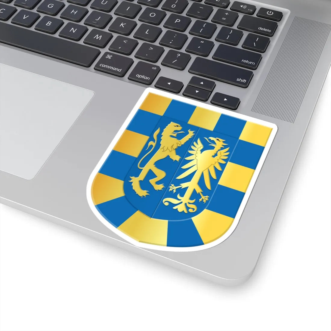 Ommen ambt wapen (Netherlands) (Coat of Arms) STICKER Vinyl Kiss-Cut Decal - The Sticker Space